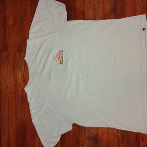 Quiksilver White T-Shirt
